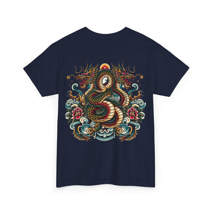 Hydra Ink Alchemy Co. Unisex Heavy Cotton Tee - Bold Dragon Graphic T-Shirt