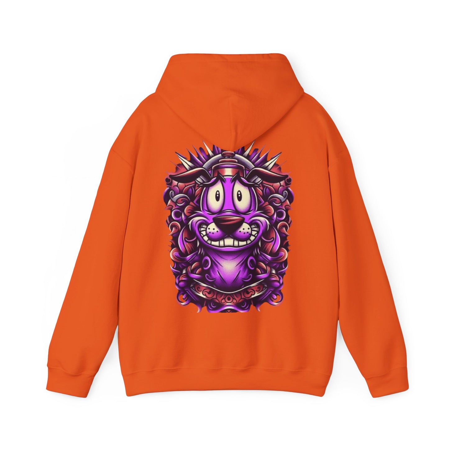 Courage Unisex Heavy Blend™ Hooded Sweatshirt - Ink Alchemy Co. with Colorful Lion Design