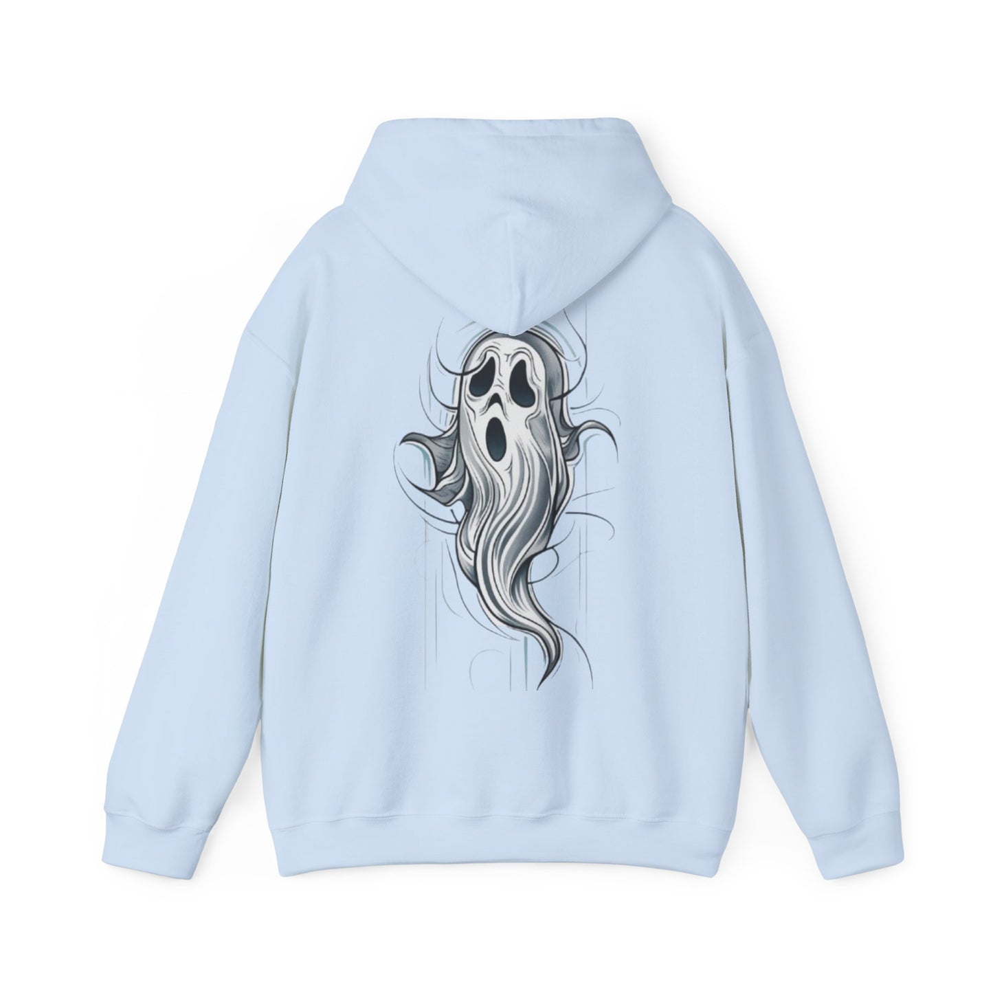 Spooky Ghost Design Unisex Hoodie - Ink Alchemy Co.