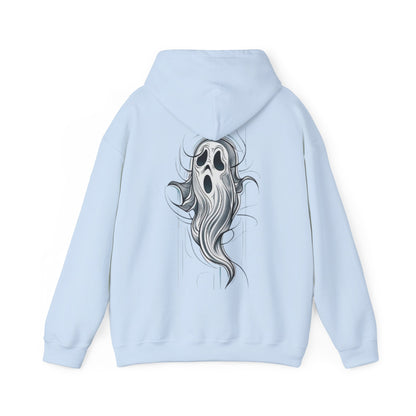 Spooky Ghost Design Unisex Hoodie - Ink Alchemy Co.