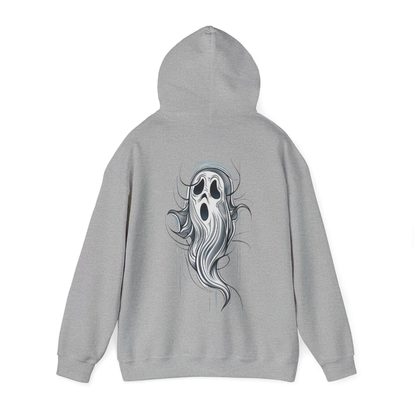 Spooky Ghost Design Unisex Hoodie - Ink Alchemy Co.