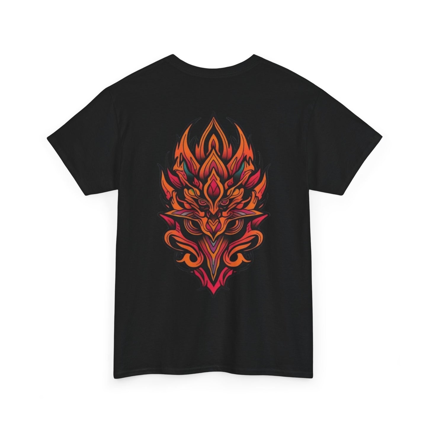 Traditional Fire Tattoo Unisex Tee