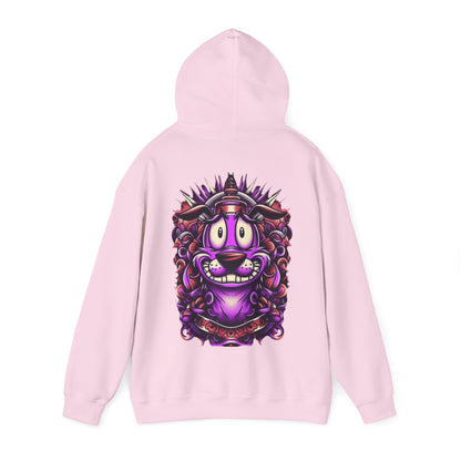 Courage Unisex Heavy Blend™ Hooded Sweatshirt - Ink Alchemy Co. with Colorful Lion Design