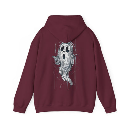 Spooky Ghost Design Unisex Hoodie - Ink Alchemy Co.