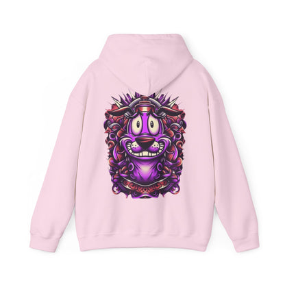 Courage Unisex Heavy Blend™ Hooded Sweatshirt - Ink Alchemy Co. with Colorful Lion Design