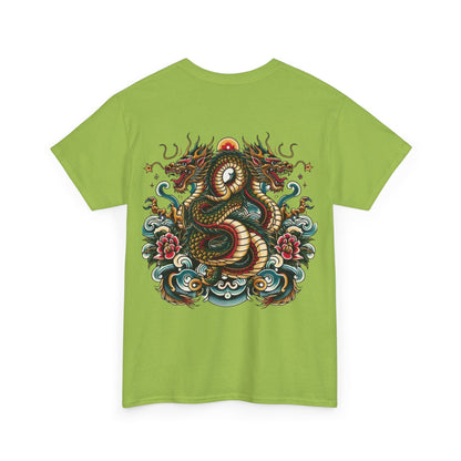 Hydra Ink Alchemy Co. Unisex Heavy Cotton Tee - Bold Dragon Graphic T-Shirt