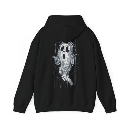 Spooky Ghost Design Unisex Hoodie - Ink Alchemy Co.