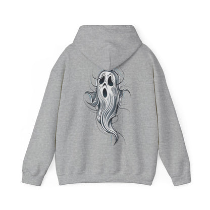 Spooky Ghost Design Unisex Hoodie - Ink Alchemy Co.