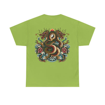 Hydra Ink Alchemy Co. Unisex Heavy Cotton Tee - Bold Dragon Graphic T-Shirt