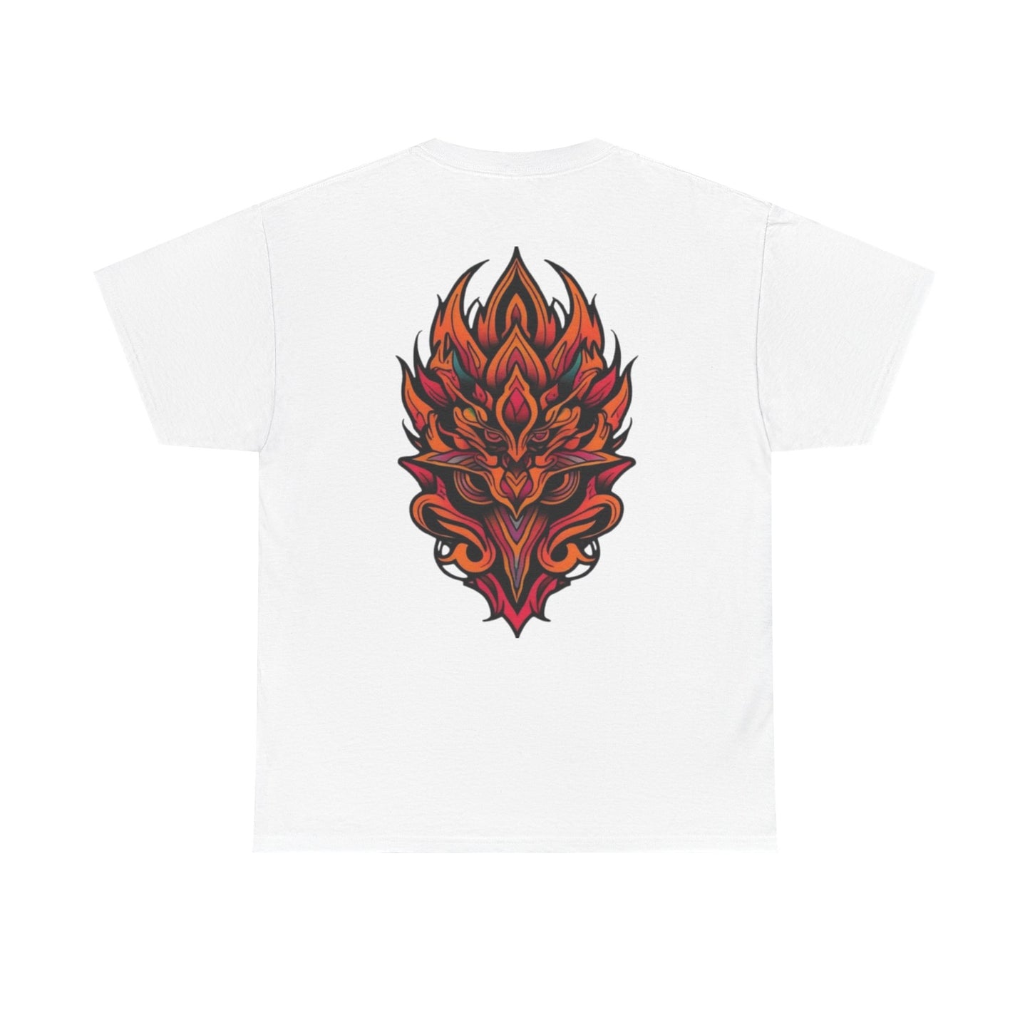 Traditional Fire Tattoo Unisex Tee