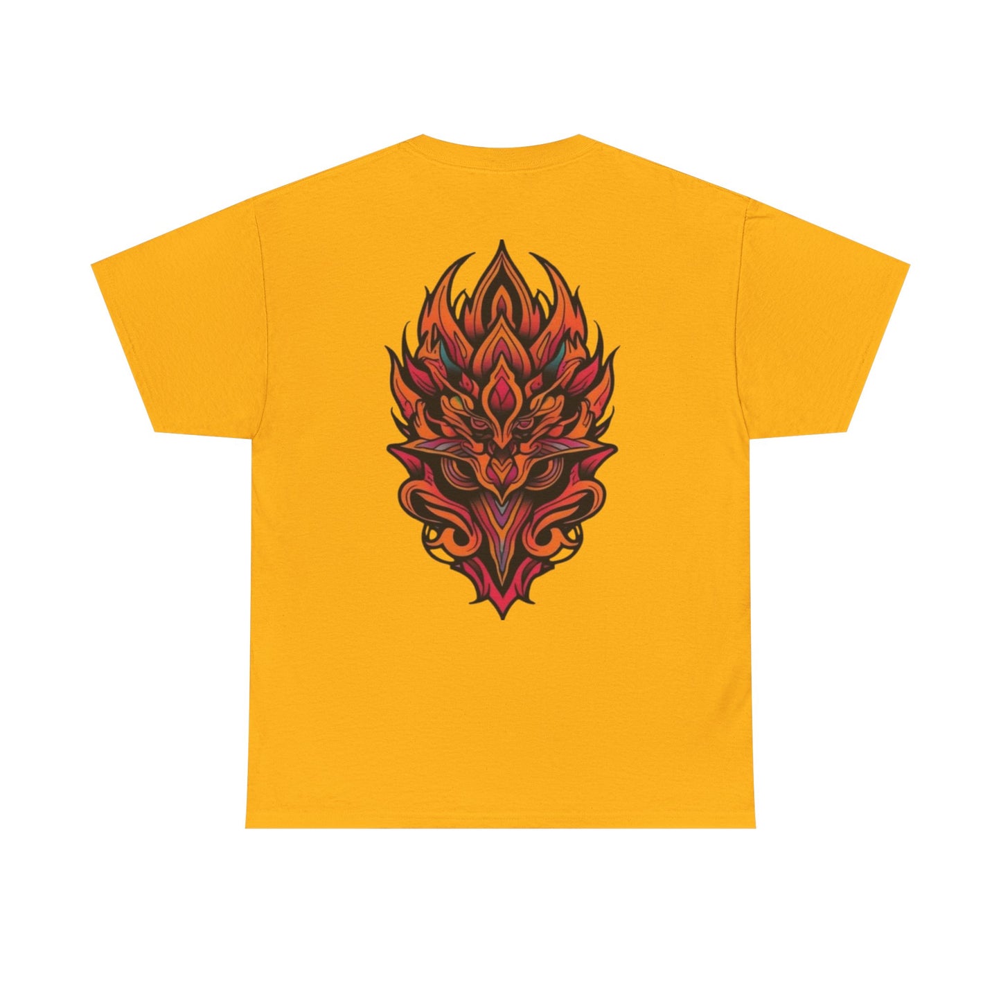 Traditional Fire Tattoo Unisex Tee