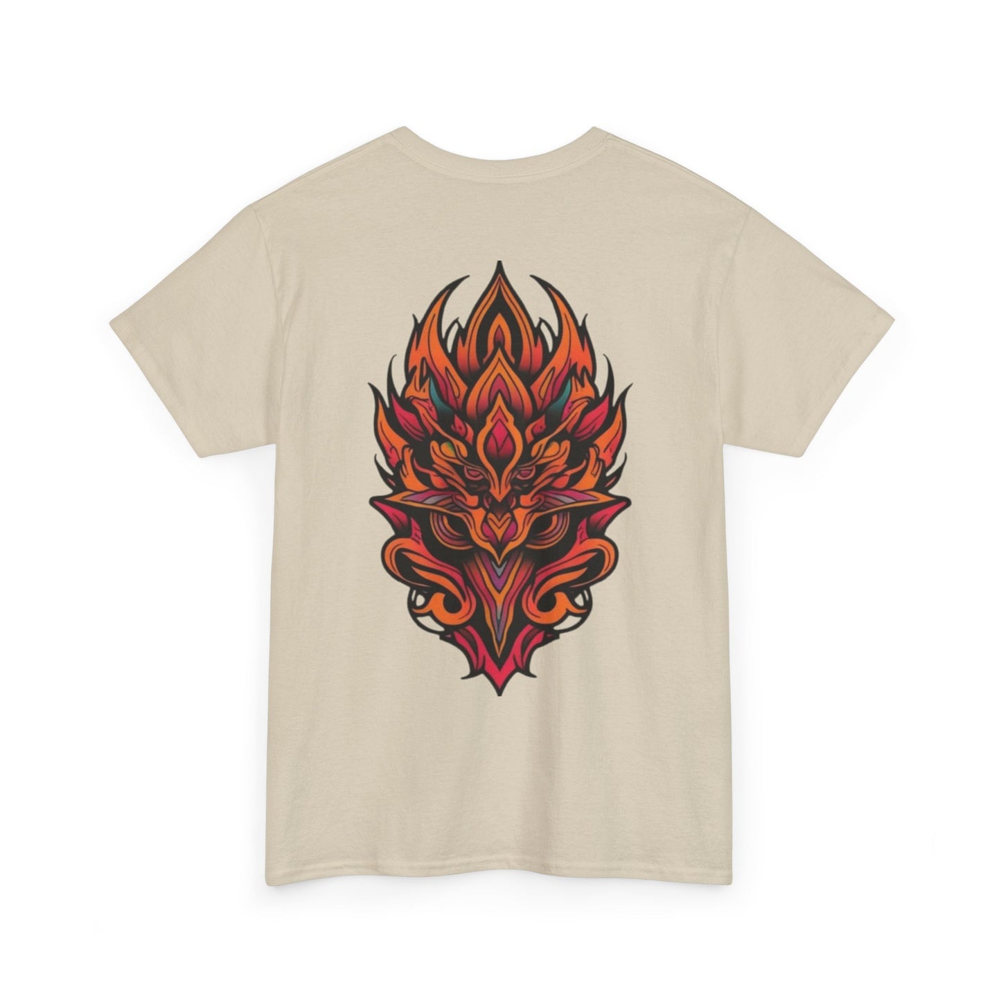 Traditional Fire Tattoo Unisex Tee