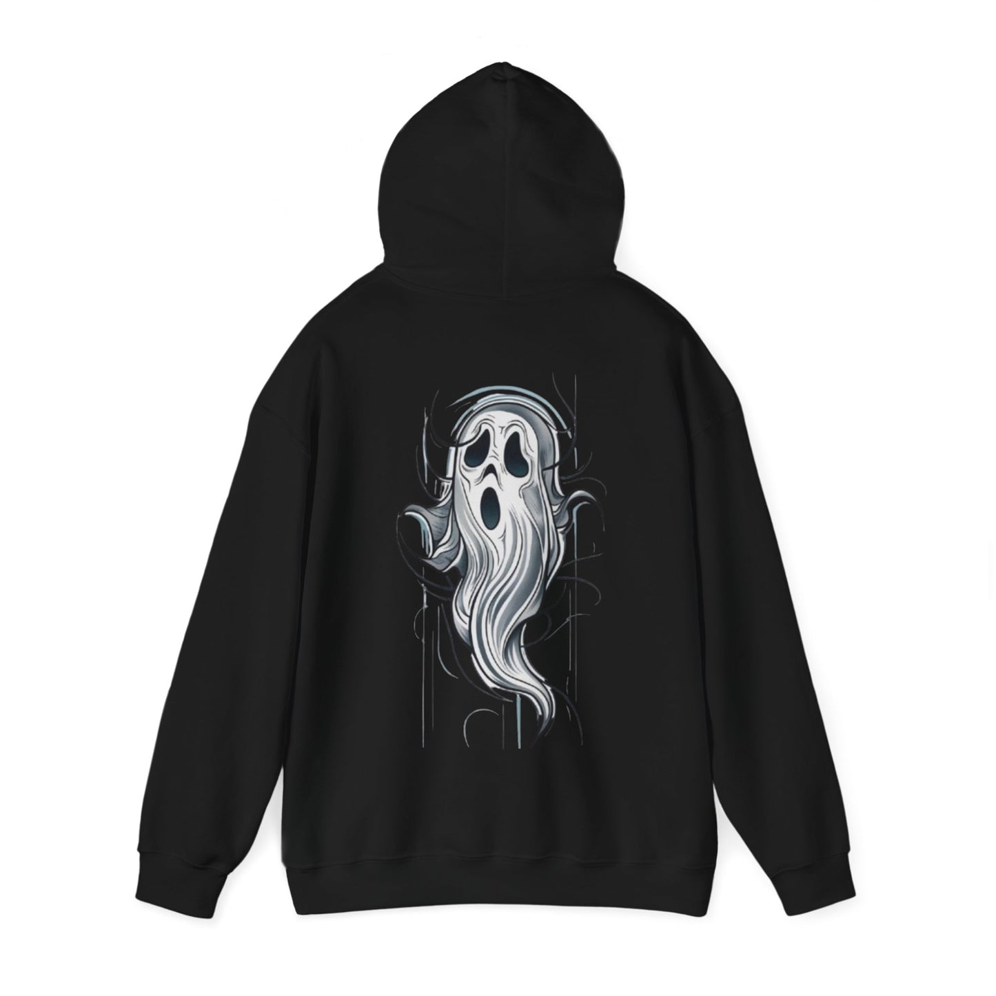 Spooky Ghost Design Unisex Hoodie - Ink Alchemy Co.