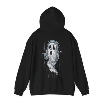 Spooky Ghost Design Unisex Hoodie - Ink Alchemy Co.