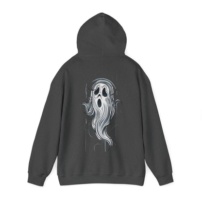 Spooky Ghost Design Unisex Hoodie - Ink Alchemy Co.