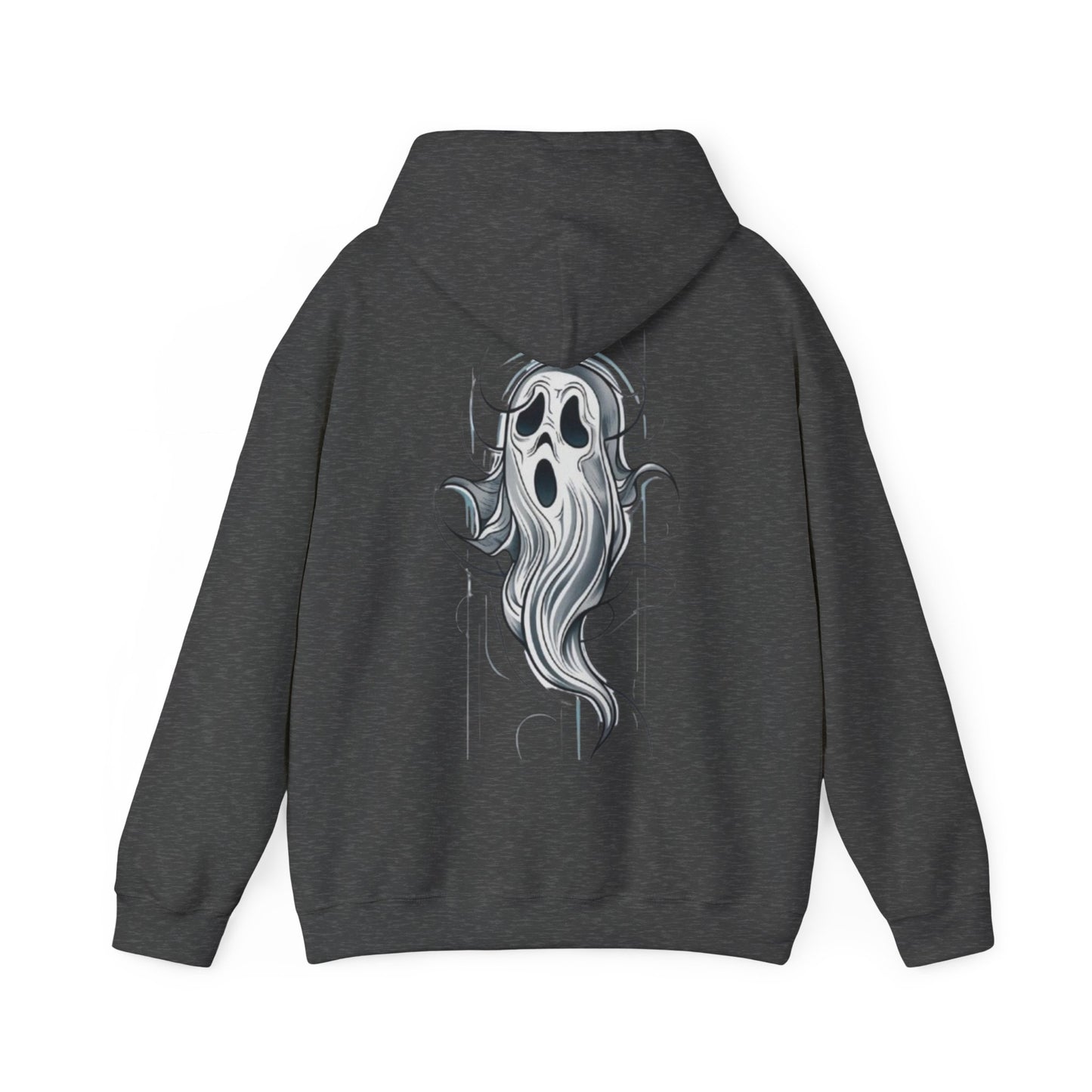 Spooky Ghost Design Unisex Hoodie - Ink Alchemy Co.