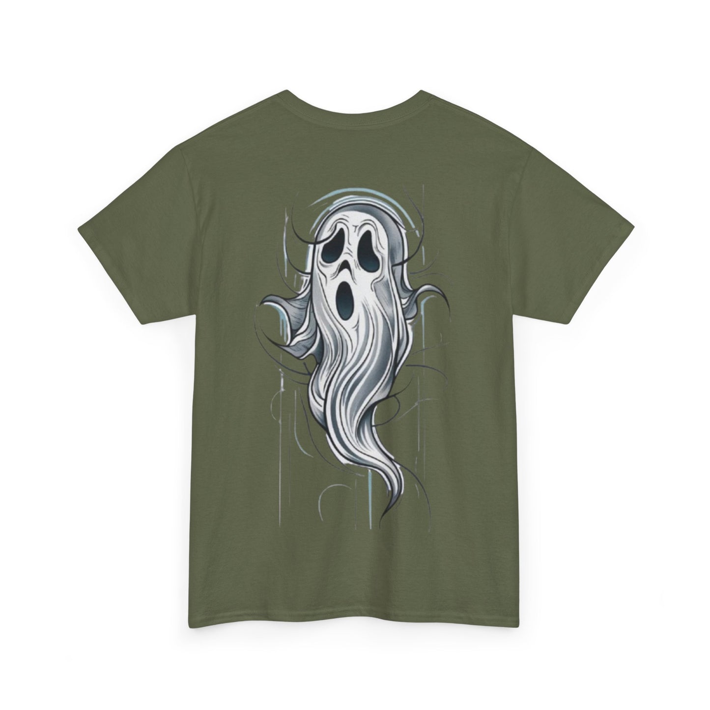 Ghostly Vibes Unisex Heavy Cotton Tee - Ink Alchemy Co.