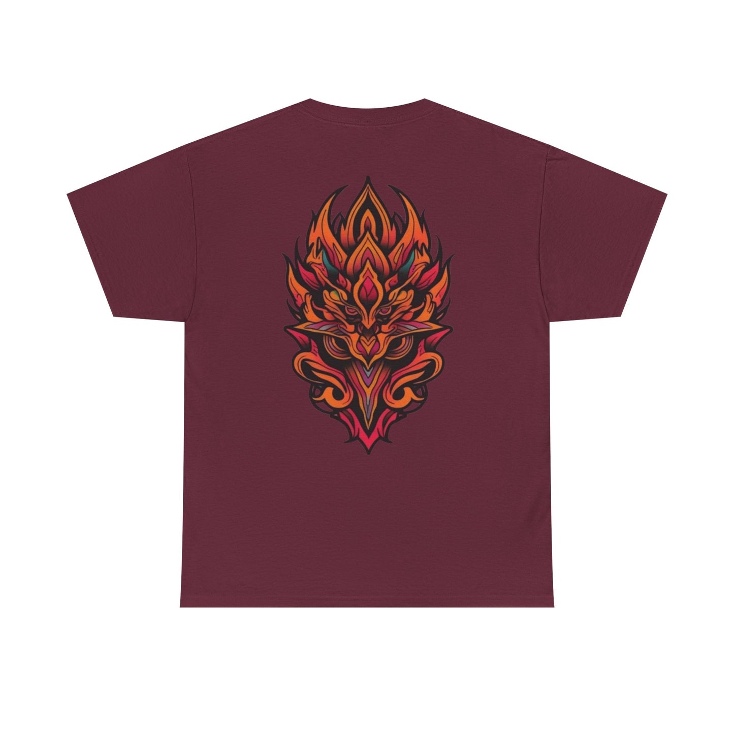 Traditional Fire Tattoo Unisex Tee