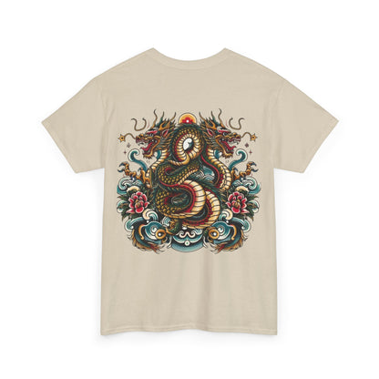 Hydra Ink Alchemy Co. Unisex Heavy Cotton Tee - Bold Dragon Graphic T-Shirt