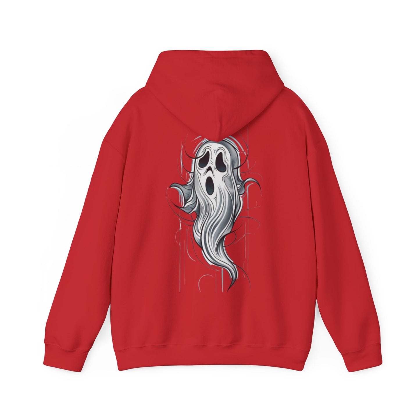 Spooky Ghost Design Unisex Hoodie - Ink Alchemy Co.